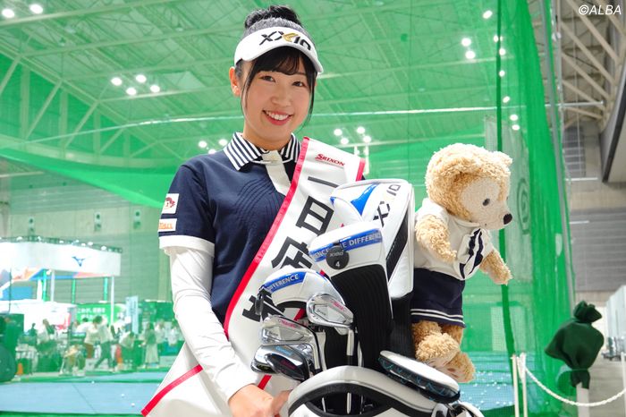 菅沼菜々がスリクソン新ウェッジをアピール 前澤杯への出場決定は