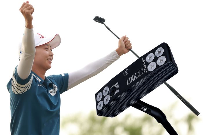 好みのマレット型ではなく、L.A.B. GOLFの“初モノ”パターで連勝した 