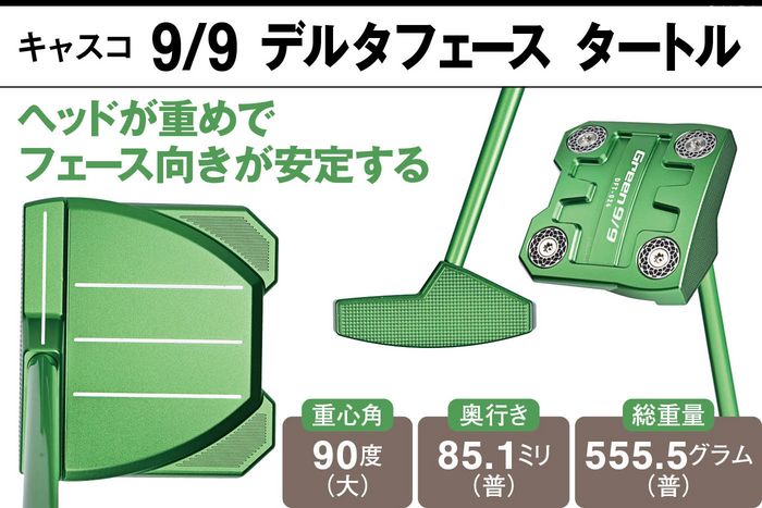 奇跡のフェースバランス 美術品のような所有感のあるパターです。 開閉しにくい”パター選手権 ゼロトルク VS フェースバランスはどっちが