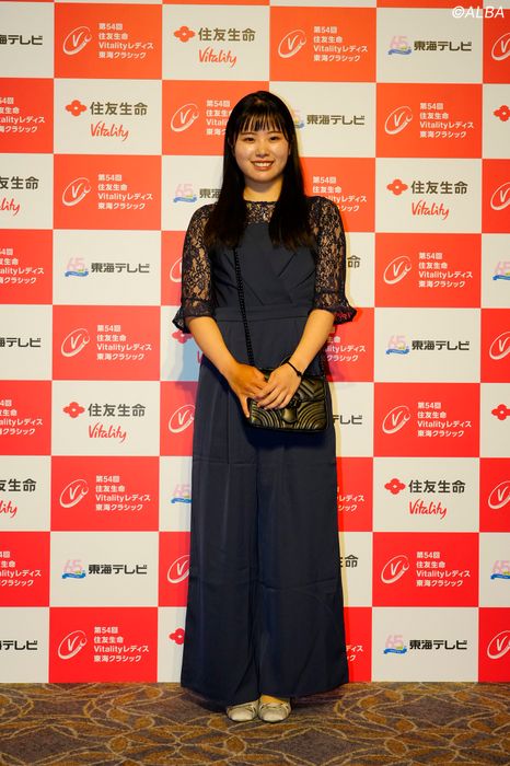 写真] 住友生命レディス東海クラシックの前夜祭開催 西村優菜、古江