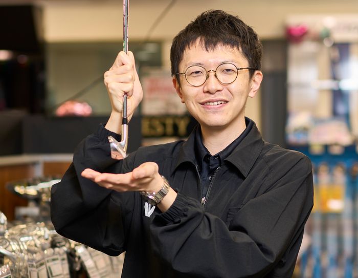 「打感の良さが最大の魅力」と阿部さん。特に上手く打てて芯を喰ったときの爽快感は他に変えられない魅力があるという