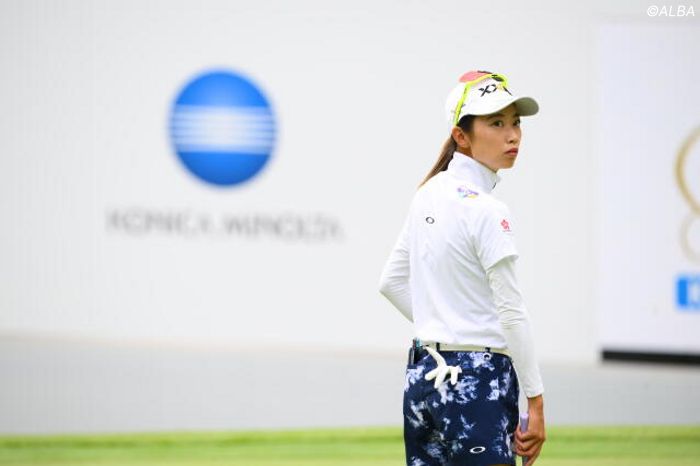 日本女子プロゴルフ選手権コニカミノルタ杯 2022 ライブフォト 事前