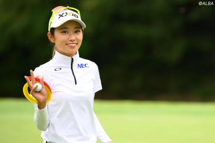 日本女子プロゴルフ選手権コニカミノルタ杯 2022 ライブフォト 事前