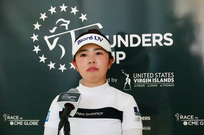 2025 LPGA ファウンダーズカップ 日本人選手12名サイン入りフラッグ 手束雅(ROOKIE)】エポック 2025 日本女子プロゴルフ協会