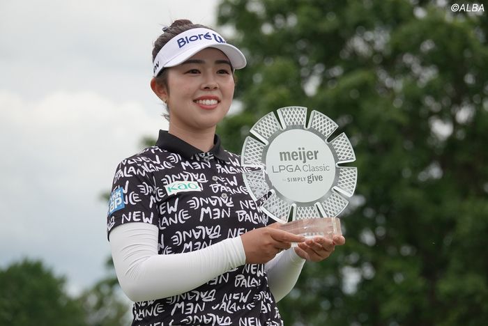 写真] 山下美夢有が7位に浮上 7800万円獲得で今季2億円を突破【米国