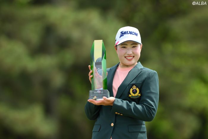 初優勝を挙げた竹田麗央は17ランクアップの74位に浮上