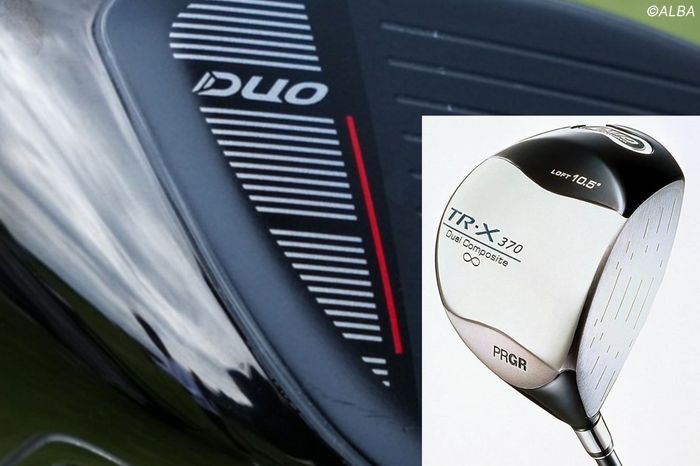 谷原秀人が新ドライバーを試す様子をキャッチ 名器『DUO』ドライバーが