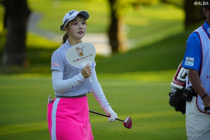 【未使用】女子ゴルフ 藤田光里  渡邊彩香  原江里菜等 直筆サイン入りトート JLPGAツアー通算6勝目を挙げた #渡邉彩香 選手からファンの