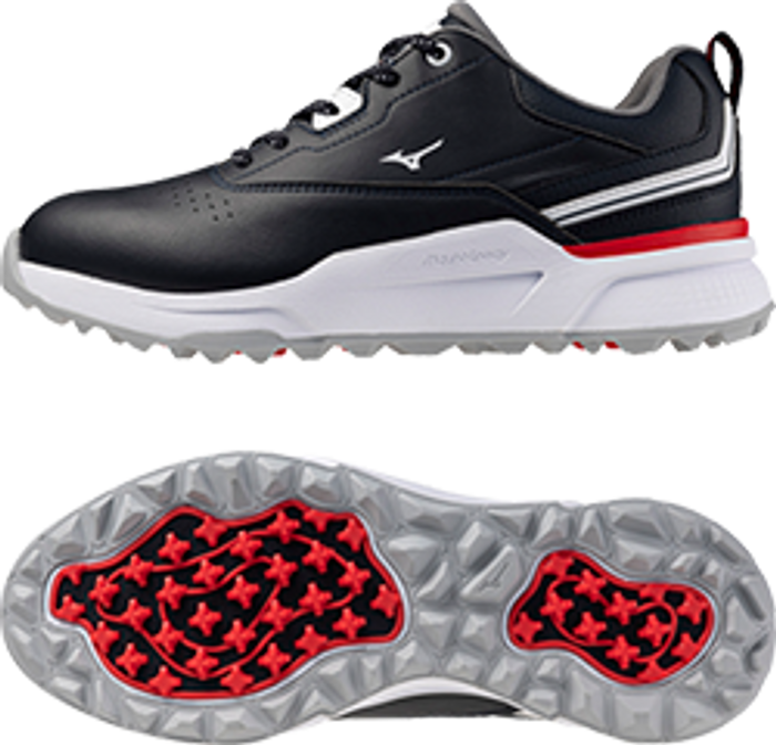 写真] グリップ力25％アップの軽量スパイクレス、ミズノ『HAZARD