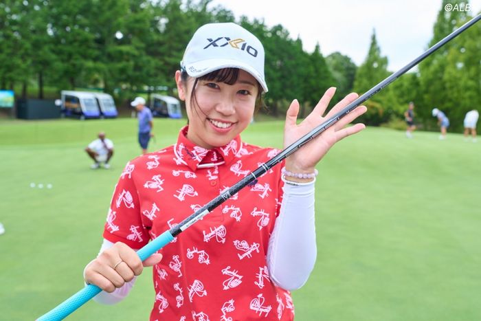 今秋発売の4大シャフトは女子プロに大好評！ 都玲華、桑木志帆が