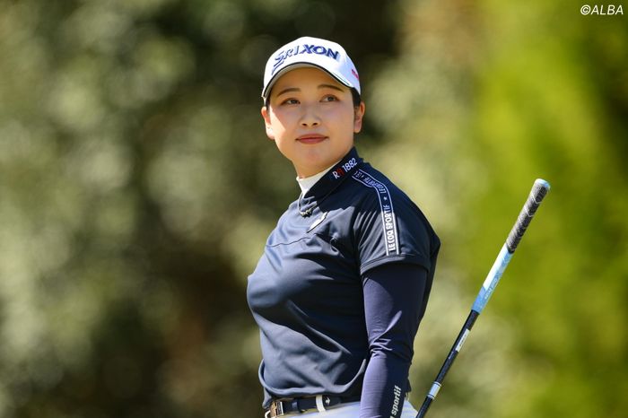 好調な滑り出しに今季の活躍にも期待が膨らむ小祝さくら(撮影:佐々木啓)