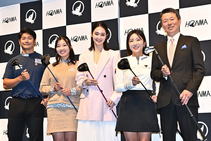 HONMAアンバサダーに剛力彩芽さんが就任！ ブランド転換点の『TW777