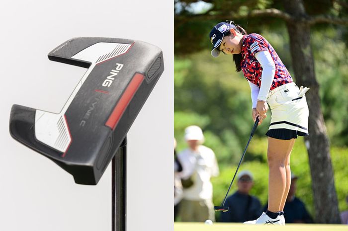 菅沼菜々が6年愛用する復活優勝にも貢献したセンターシャフトパターと