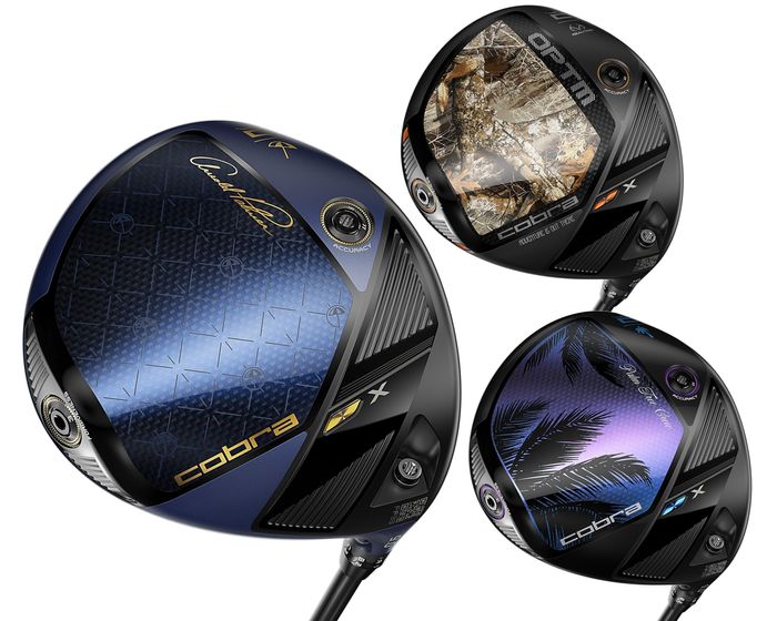 コブラ『OPTM X』ドライバーに3つのリミテッドエディションが登場 