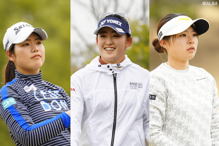 大西翔太が注目選手をピックアップ 櫻井心那(左)岩井千怜(中央)神谷和奏