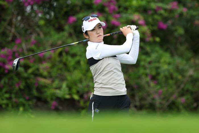 稲見萌寧は久々の米本土戦で予選通過を目指す(写真は3月の中国大会)