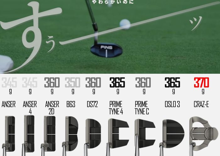 今季の女子ツアーでシリーズ最多勝タイ！PING『スコッツデール』パター