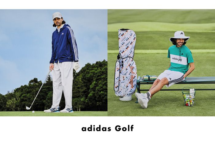 ALBA STYLE】すべてのシーンで存在感を放つadidas Golfの“スリー