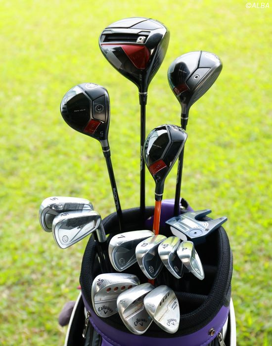 写真] 平均260㍎のドラディス女王・神谷そら、ドライバーは“ハード