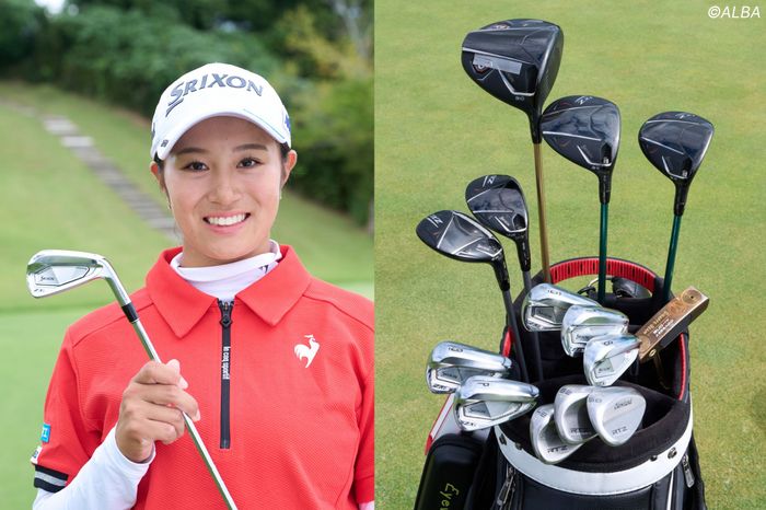 写真] 日本女子OP5位発進の中村心 アイアンシャフトは“軽・軟