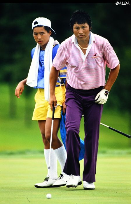 2点ボスさん専用です！グリーン＋パープル 90S”ジャンボ尾崎J’s 追悼/90s古着】 J'sジャンボ尾崎ゴルフウェア日本製 LLブリヂストン