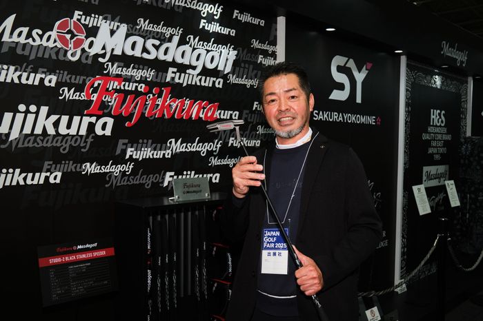 【限定５０本】マスダゴルフ✖️フジクラコラボパター STUDIO-2 BLACK STAINLESS SPEEDER / Masdagolf × Fujikura