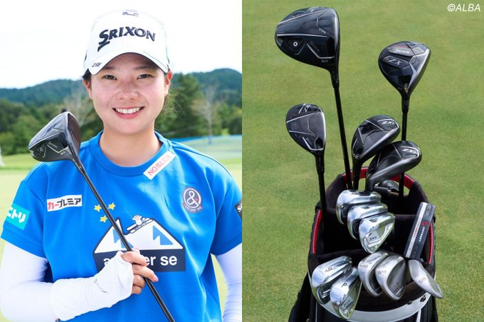 絵梨花　ゴルフウェア一式 写真] 初優勝を飾った菅楓華 「ドライバーは大きすぎない”操作