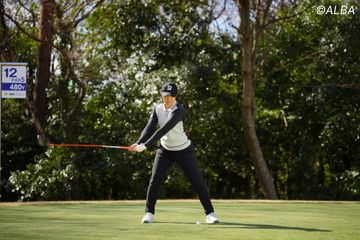 3年ぶりVの飛ばし屋・渡邉彩香がお手本！ オーバースイングを
