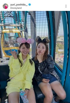 ゴルフより歩いとるがな！」 吉田優利と古江彩佳がディズニーランド