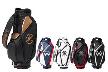 ユニークなマスコットのヘッドカバーや限定カラーのキャディバッグも