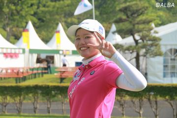 7」じゃなくて「8」？ 稲見萌寧がテーラーメイドの未発表モデルを実戦