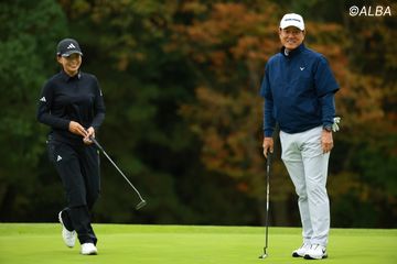 写真] 2025年 NOBUTA GROUP マスターズGC レディース 「重みのある言葉