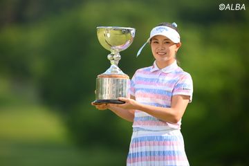 写真] スラリと伸びた身長は「190センチくらいあるかも（笑）」 原英莉