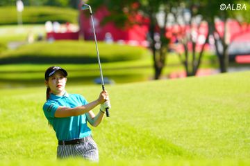 好ショット＆“カメ”でベストタイ「65」 仲宗根澄香が初Vへ「攻め続けて