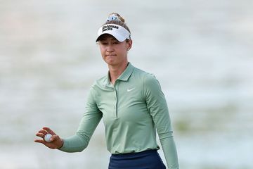 宮里美香、“ミリタリー”キャディバッグでメジャータイトルへ - ゴルフ