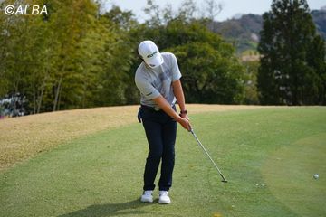 ◼️美品◼️ゴルフ◼️ブルゾン◼️ハーフジップ◼️石川遼◼️松山英樹 松山英樹が2位で決勝進出 石川遼、16歳・松山茉生も予選通過