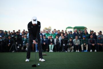 写真] 2026年 マスターズ マスターズ伝統の始球式「人生の大切な一部