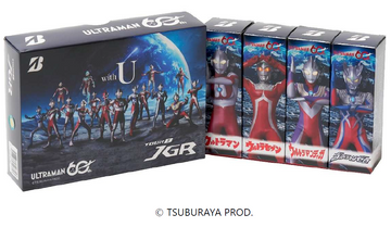 BRIDGESTONE TOUR B X 4ダース　JGRウルトラマン2ダース 放送60周年をBSが祝福！ ブリヂストン『TOUR B JGR ウルトラマン』、6