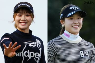 都玲華(左)と吉田鈴。両ルーキーはシード圏内を死守できるか