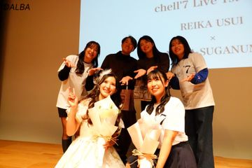 上段左から林菜乃子、工藤遥加、堀琴音、勝みなみ。下段は臼井麗香(左)と菅沼菜々