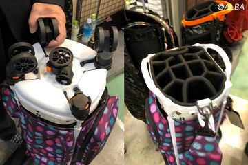 可変クラブと同じ世界標準になる！？着せ替えキャディバッグが世界初