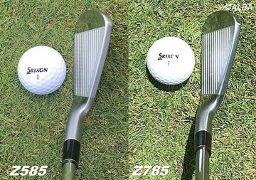 画像蔵】新しいスリクソン『Z785』『Z585』アイアンが、めっちゃスピン