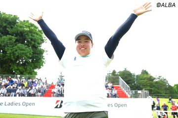 松山英樹とアダム・スコットがシミュレーションゴルフで対決！ 会場に