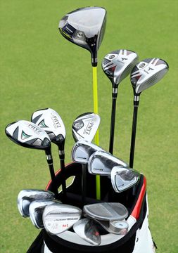 香蘭社　ゴルフクラブ　置物　希少 小祝さくらのクラブセッティング！ 新旧のクラブが織りなす勝利