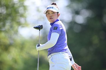 古江彩佳 ロッテ選手権 ピンフラッグ 古江彩佳は涙の予選落ちから