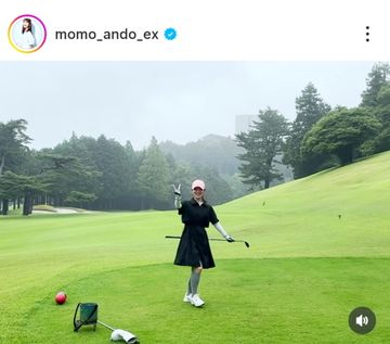 西村優菜 キャロウェイのセットアップを大人の着こなし - ゴルフ総合