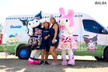 写真] なぜサンリオは米女子ゴルフへ？「ハローキティは広く知られてい