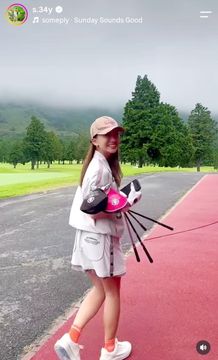 全米女子オープン」に9回目の挑戦をする上田桃子が新しいキャディ