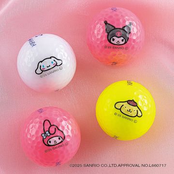 Y*T様 オーイ！とんぼ イラスト入りサイン ゴルフボール KIRA☆STAR これは曲げたくない！ キャスコ『KIRA☆STAR × SANRIO