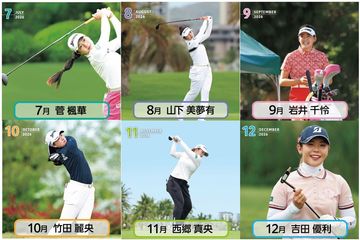 2019年カレンダー 渋野日向子